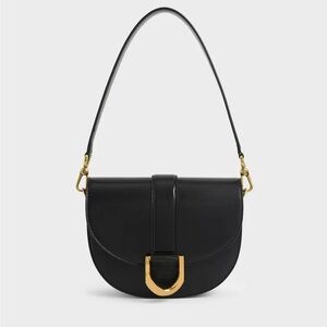 Charles & Keith Gabine Saddle Bag